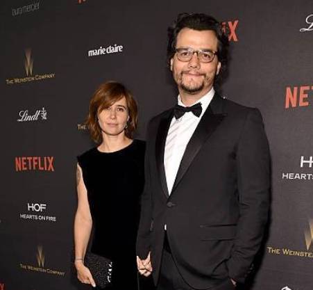 Sandra and Wagner in the premiere of Narcos